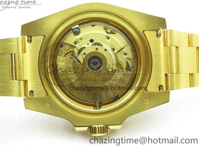 Wrapped YG 116610 Wrapped A2836 Edition ROF Submariner LV YG Green Bracelet on Best Dial 0422